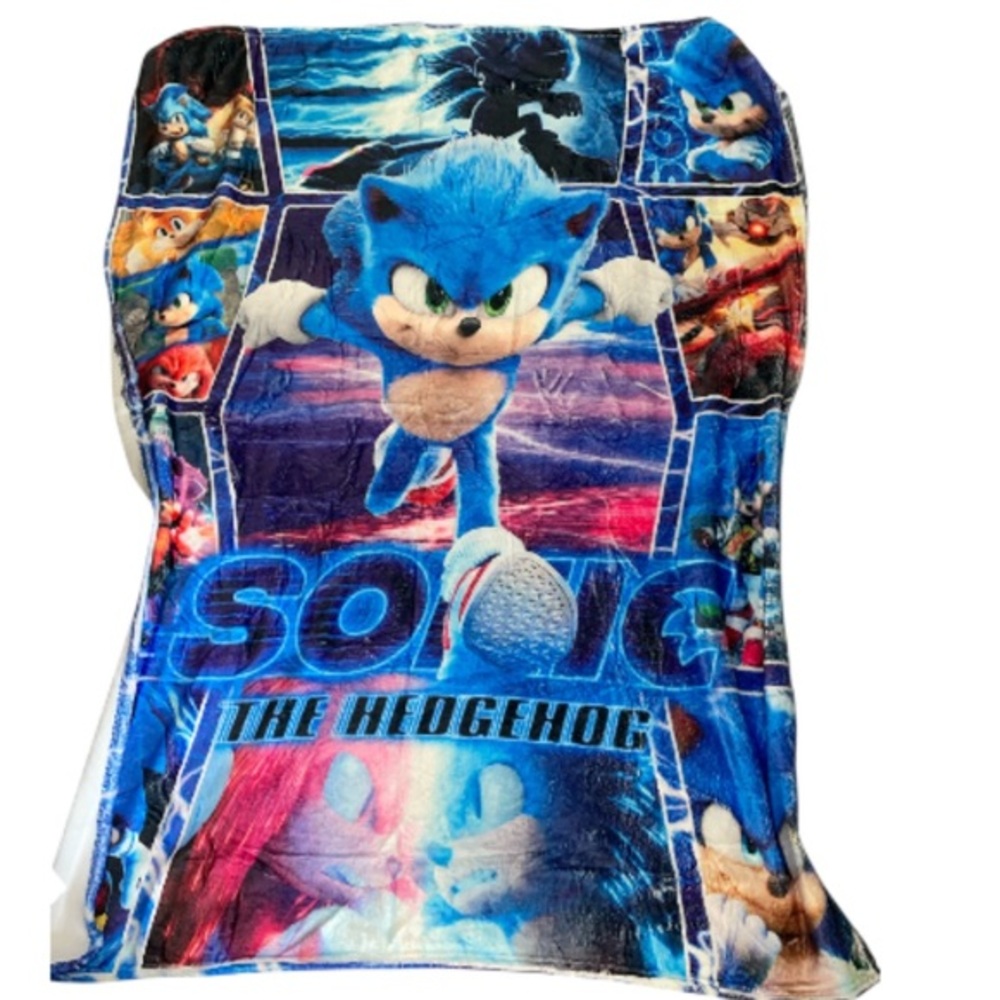Sonic the Hedgehog Fleece Blanket
